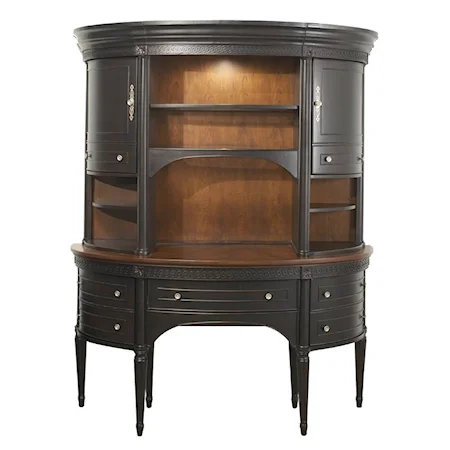 Demilune Buffet & Hutch